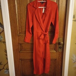 Banana Republic, NWT Size M, Dress Wrap Slinky